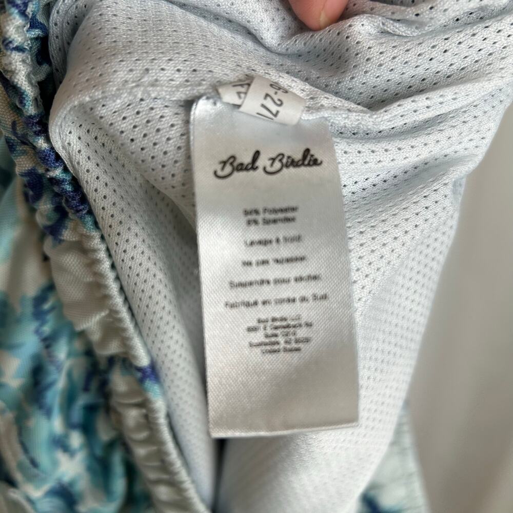 Bad Birdie men's swim trunks blue tropical large - Picture 4 of 6